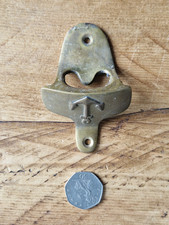 Brass anchor nautical wall
