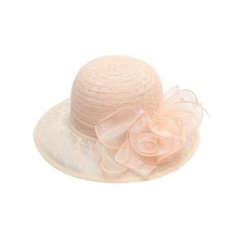 Womens Bridal Tea Party Wedding Hat Organza Church Kentucky Derby Fascinator Hat