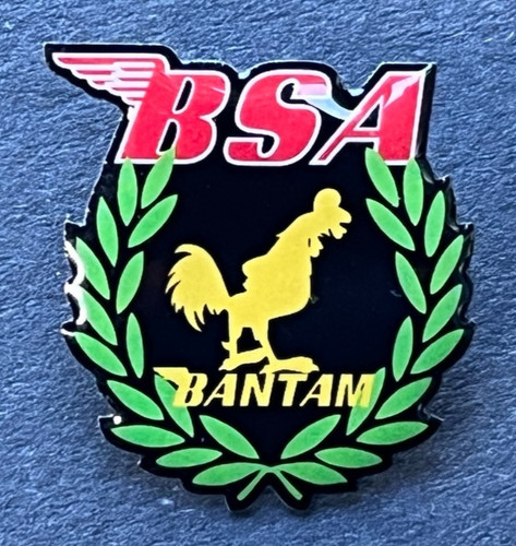 Motorcycle pin badge bsa - pin,