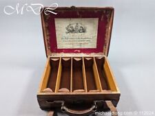 Boss and Co Brass Mounted Leather Cartridge Magazine