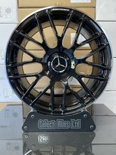 X4 18" A45 ALLOY WHEELS NIGHT EDITION MERCEDES AMG A CLASS RIMS CLA GLA GLC