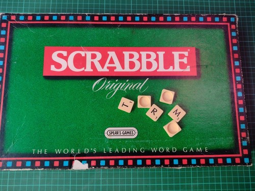 Scrabble vintage 1988 - scrabble,