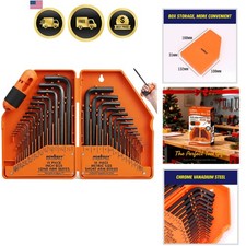 32-Piece Hex Key Set with