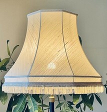 Vintage Eight Panel Ivory Slub