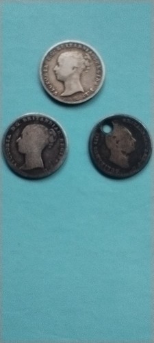 Britannia groat 4 - 3, pence