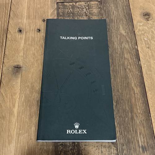 Rolex talking points dealer - talking,