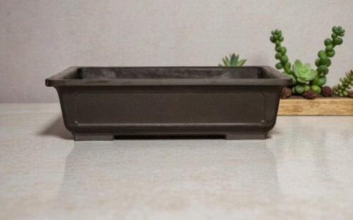 Mica bonsai pot rectangle - pot,