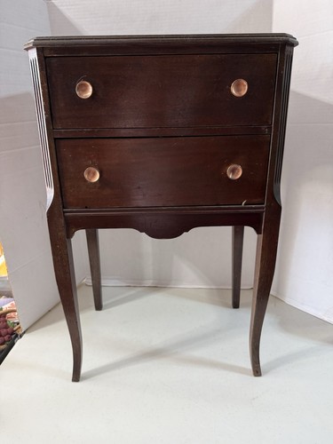 Antique sewing cabinet side - antique,