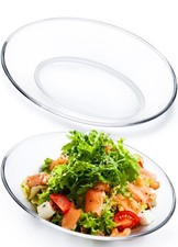 2 Pack Oval Tempered Glass