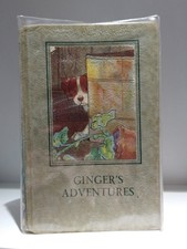 Vintage Ladybird Book Series 401 Ginger's Adventures 1948  Picture Plate Cover 