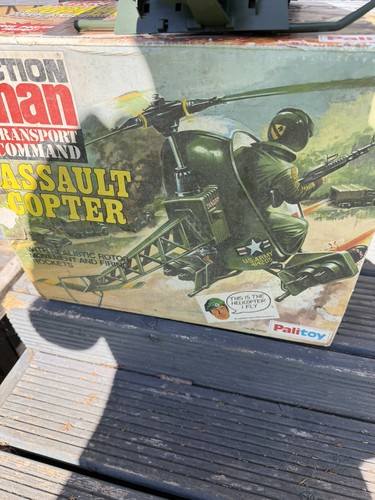 Action man assault copter - man,