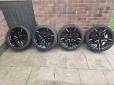 Audi A1/s1 Polo Fabia Etc 18" Alloy Wheels 5x100 Et39 8j 225 40 18 Tyres  swap