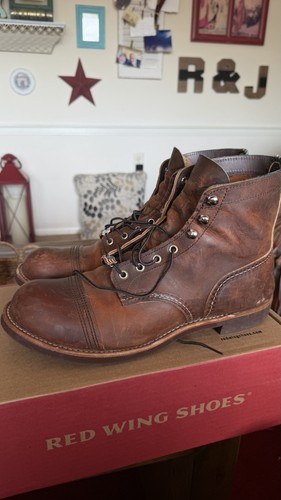 Red wing shoes iron ranger - iron,