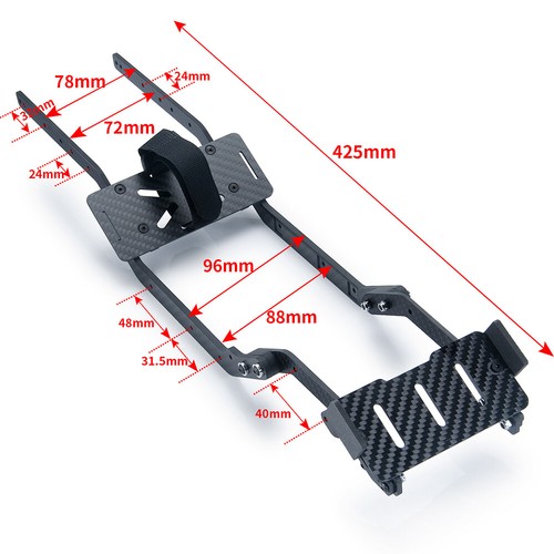 Carbon fiber chassis frame - fiber,