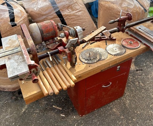 Coronet woodworking lathe - woodworking,