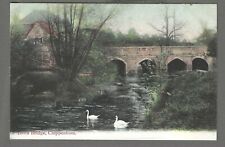 Vintage postcard Town Bridge