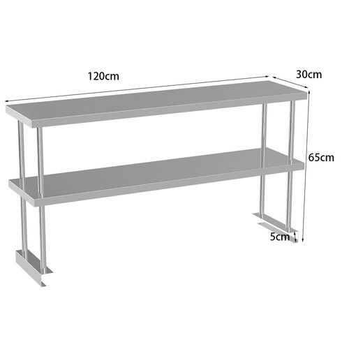 Stainless steel catering table - stainless,