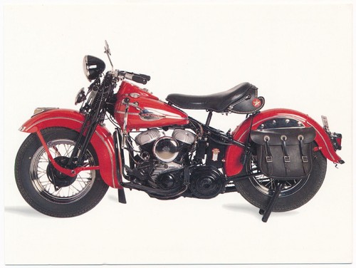 1943 harley davidson model - wl,