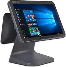 POSSAFE Windows POS Terminal 15" Touchscreen and 13,3" Dual Customer Display