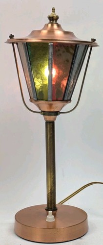 Vintage copper stained - &,