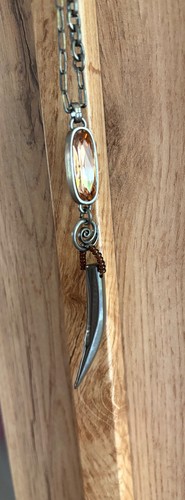 Dyrberg kern necklace - necklace, features