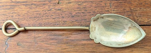 Vintage leaf tea caddy spoon - leaf-tea,