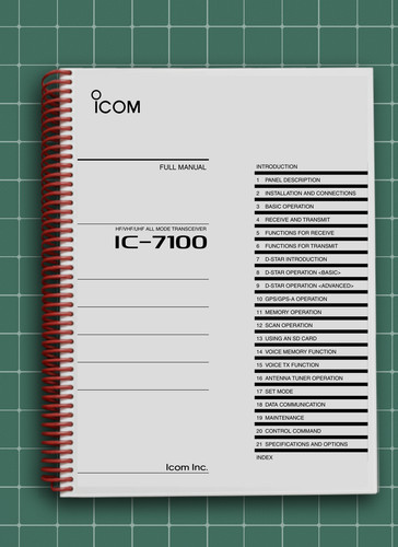 Icom 7100 in 1 - icom,