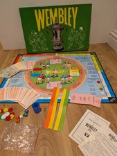 Vintage Ariel Wembley Game FA Cup Football Board Game 1960s 100% Complete