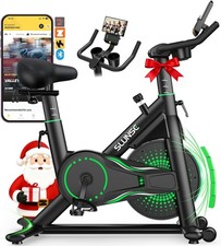 Exercise Bike for Home Use, Adjustable Magnetic Resistance Spin bike with Smart