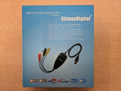 Climaxdigital vcap302 usb 0 - climaxdigital,