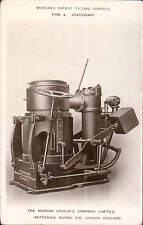 Battersea. Morgans Patent Tilting Furnace by Morgan Crucible Company. PLAIN BACK