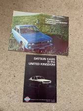Datsun Car Sales Brochure