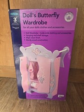 Baby doll butterfly wooden - baby, doll's