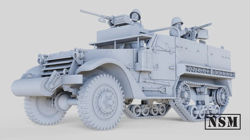 Wwii m3a1 halftrack - halftrack, army