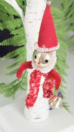 Vintage retro 1960s santa - retro,
