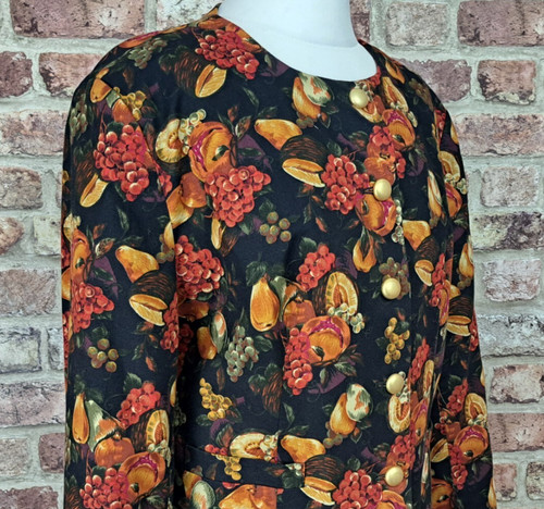 Vtg eastex skirt suit black - eastex,