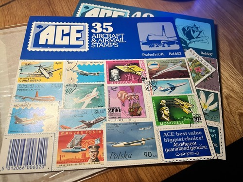 Mixed used stamps aircraft - mixed,