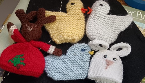 Knitted boiled egg - 💞,
