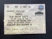MADNESS & Special Guests Concert Ticket Wembley 2006