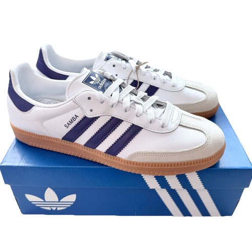 Adidas samba white purple - og,