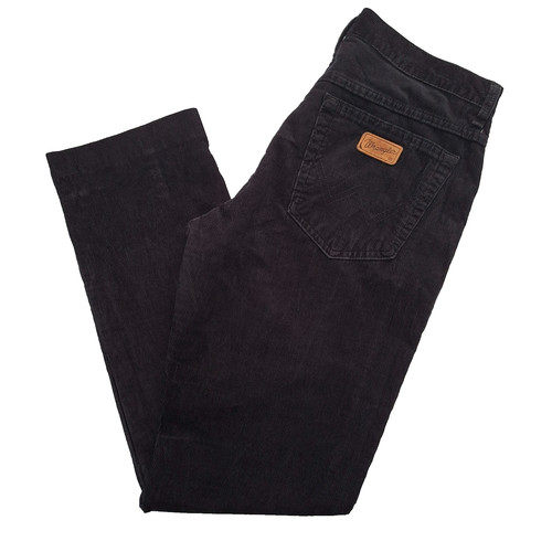 Wrangler mens black corduroy - mens,