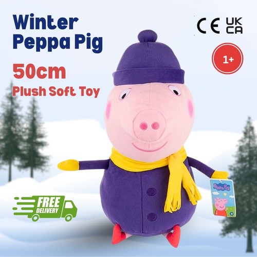 Peppa pig 50cm plush - pig, soft
