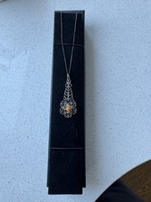 Amber Colour Pendant
