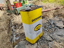 Vintage Oil Gallon Can Duckhams 20-50