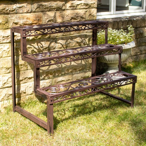 Cast iron rectangle - cast, plant