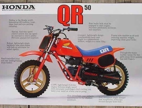 Honda qr50 workshop repair - honda,