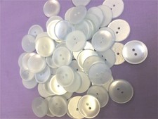 Pearl Buttons 2 Hole 22mm