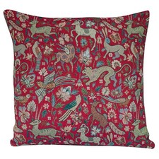 Tapestry Mythical Animals Red