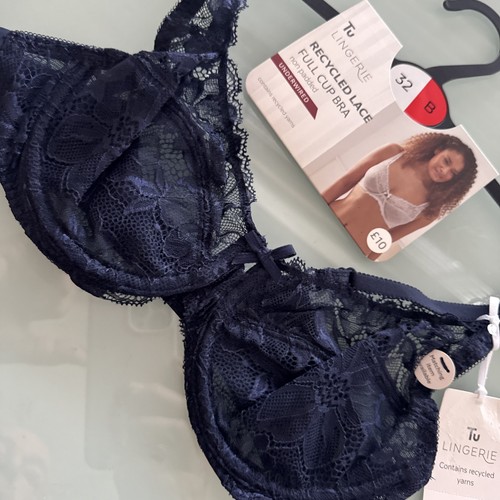 Navy blue 32b full - full, cup