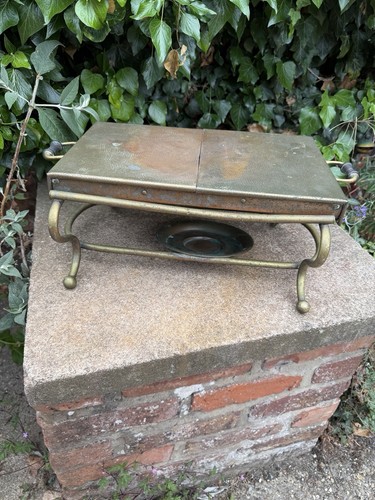 Antique 1904 copper brass food - brass,